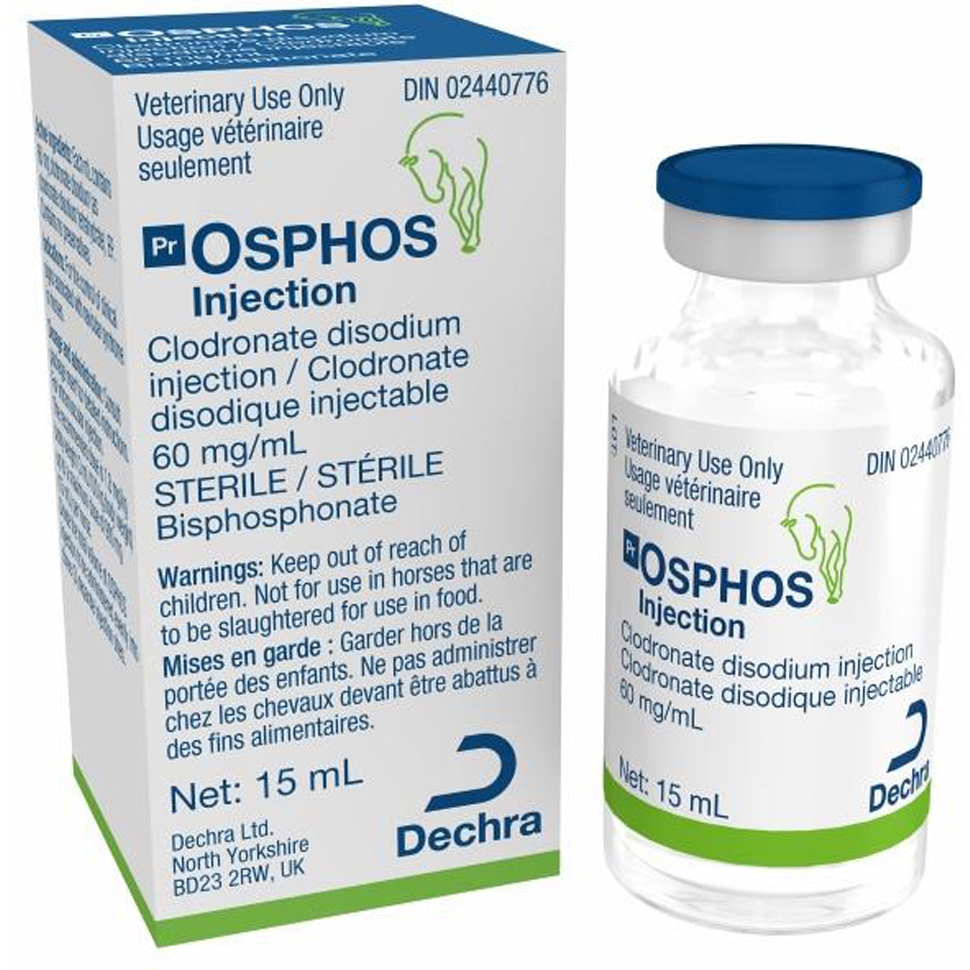 Osphos (clodronate) 60 mg/mL Injectable - Pets Drug Mart