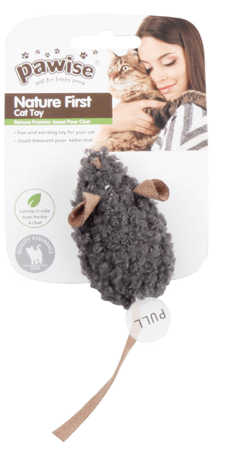 Pawise Nature First Mouse Cat Toy - Pets Drug Mart