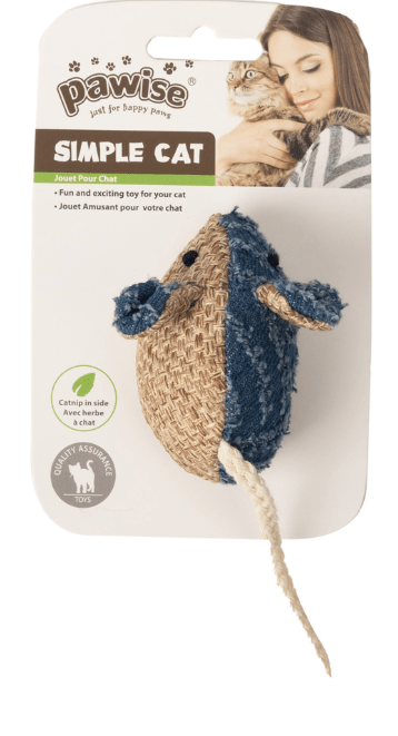 Pawise Simple Cat Toy Mouse - Pets Drug Mart