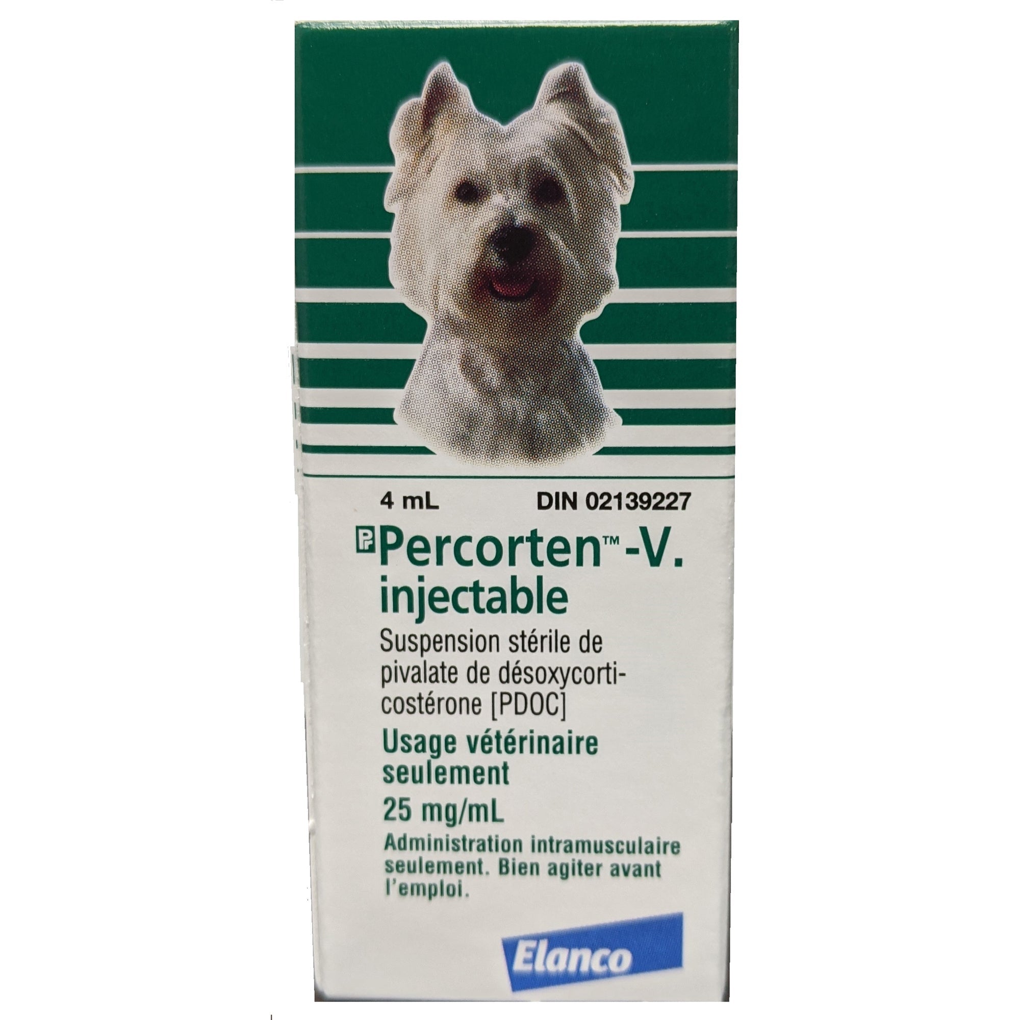 percorten - V (desoxycorticosterone pivalate) 25 mg/mL Injectable - Pets Drug Mart