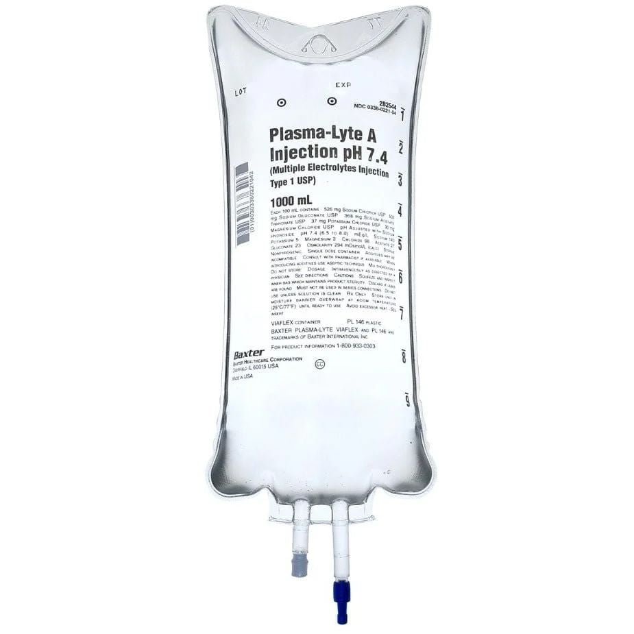 Plasma - Lyte A Injection Solution 1000 mL - Pets Drug Mart