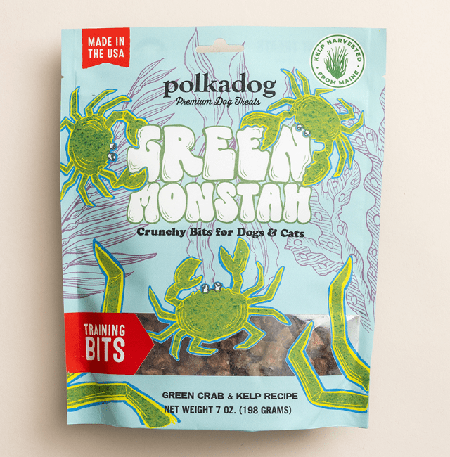 Polkadog Green Monstah Training Bits - Pets Drug Mart