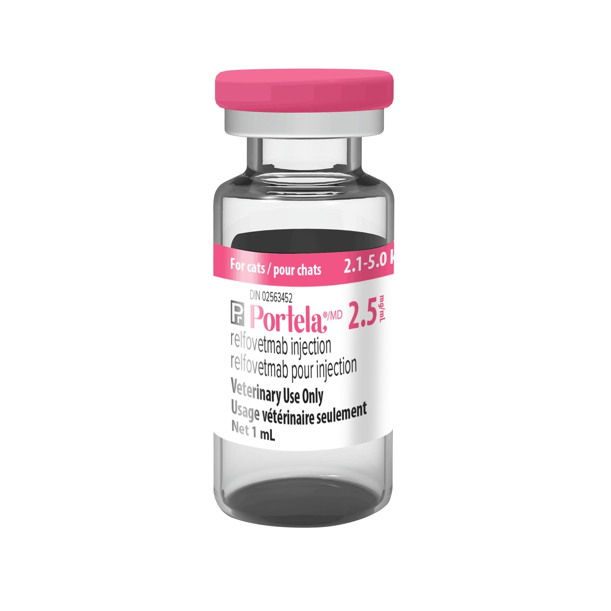 Portela (relfovetmab) 2.5 mg/mL Injectable - Pets Drug Mart