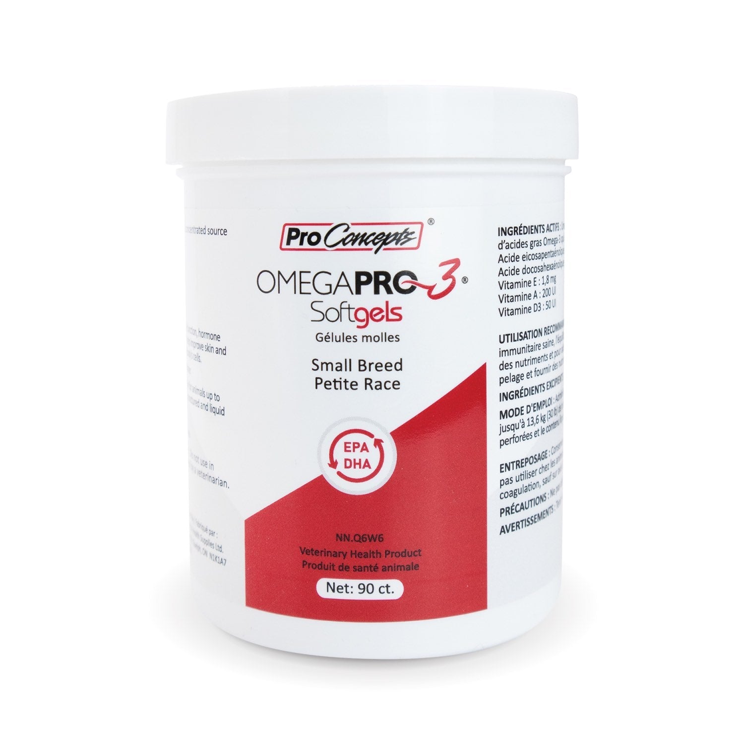 ProConcepts OmegaPro - 3 Softgels Small Breed (183 mg) - Pets Drug Mart