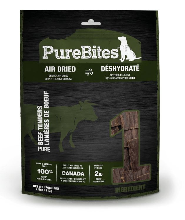 PureBites Air Dried Beef Tender Jerky For Dogs - Pets Drug Mart