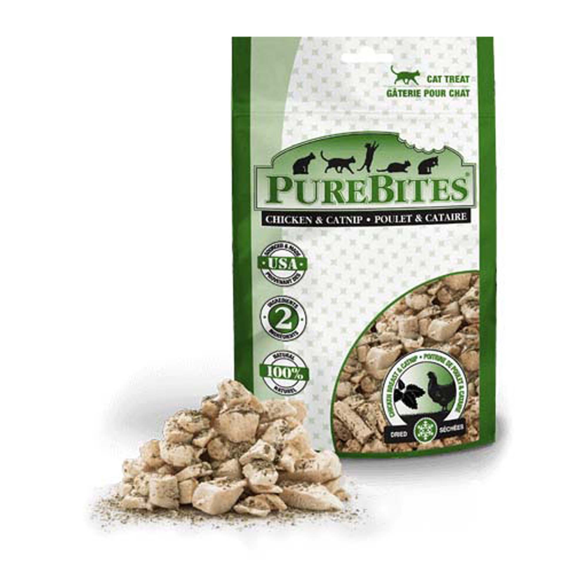 PureBites Freeze Dried Chicken Breast & Catnip Treats For Cats - Pets Drug Mart