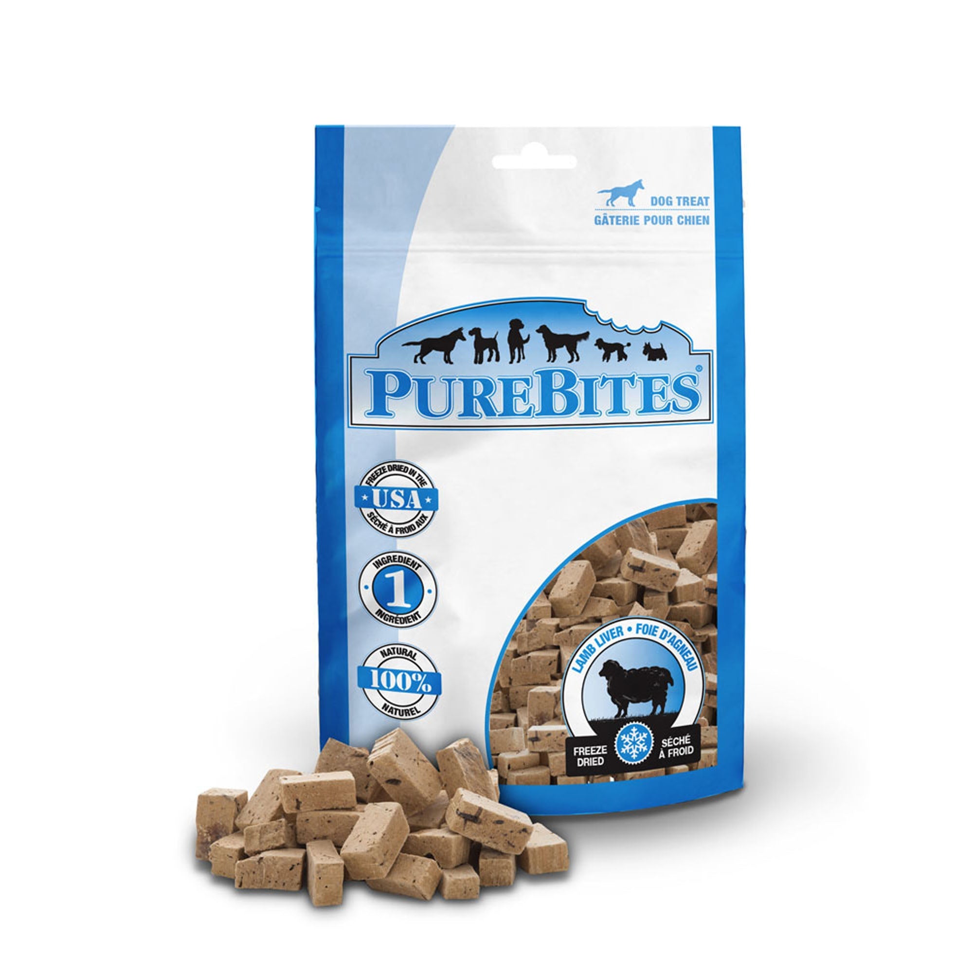 PureBites Freeze Dried Lamb Liver Treats For Dogs - Pets Drug Mart