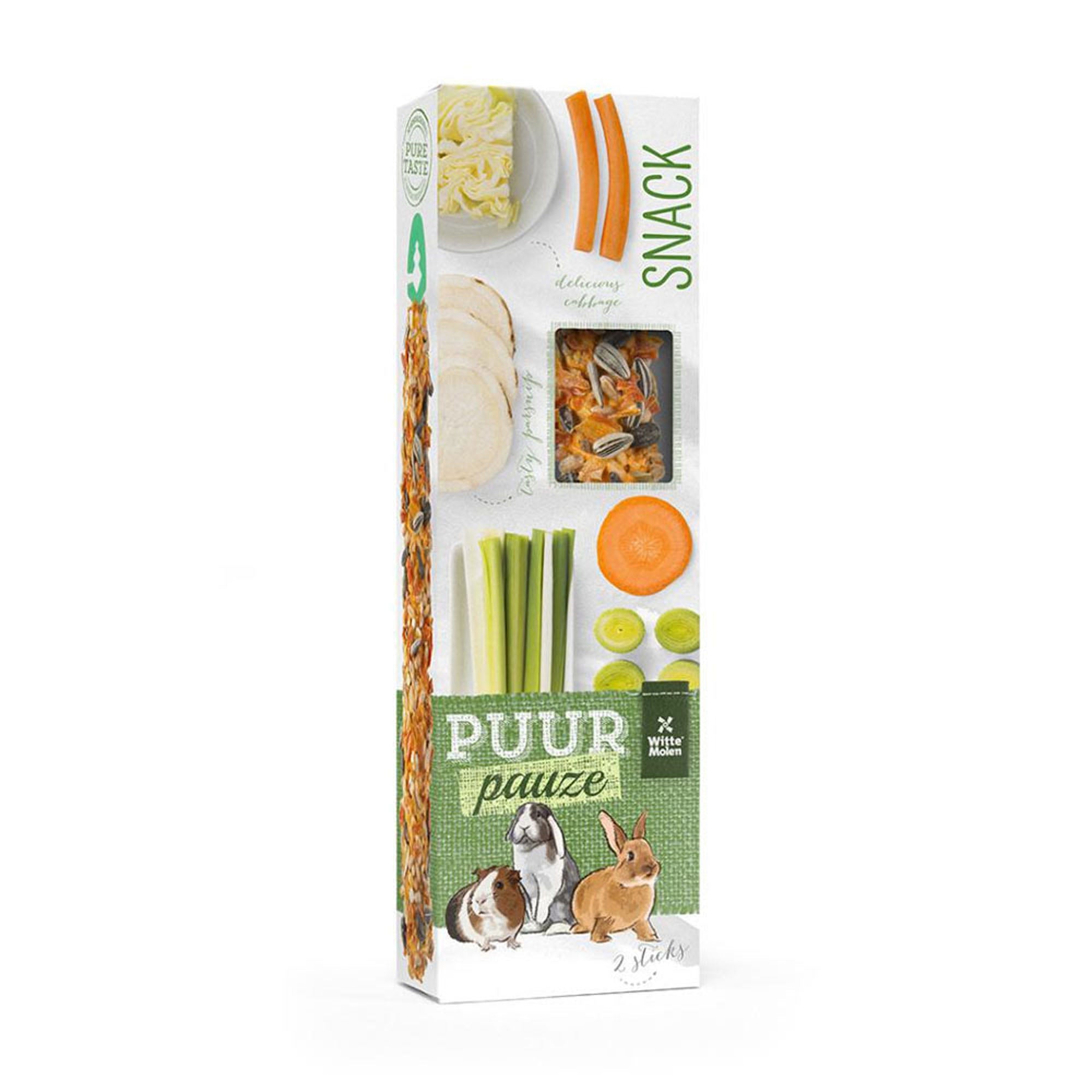 PUUR Pauze Sticks Parsnip & Cabbage 2 Count - Pets Drug Mart