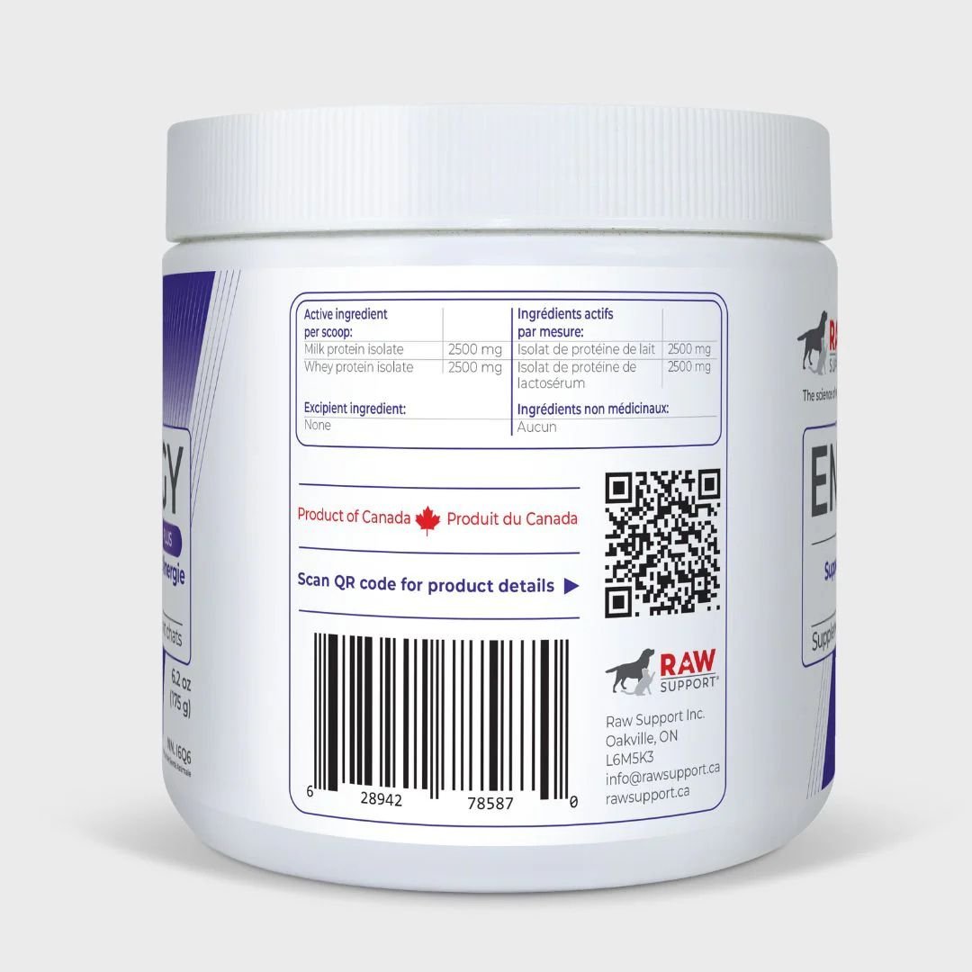 Raw Support Energy Supplement For Cats & Dogs - Pets Drug Mart