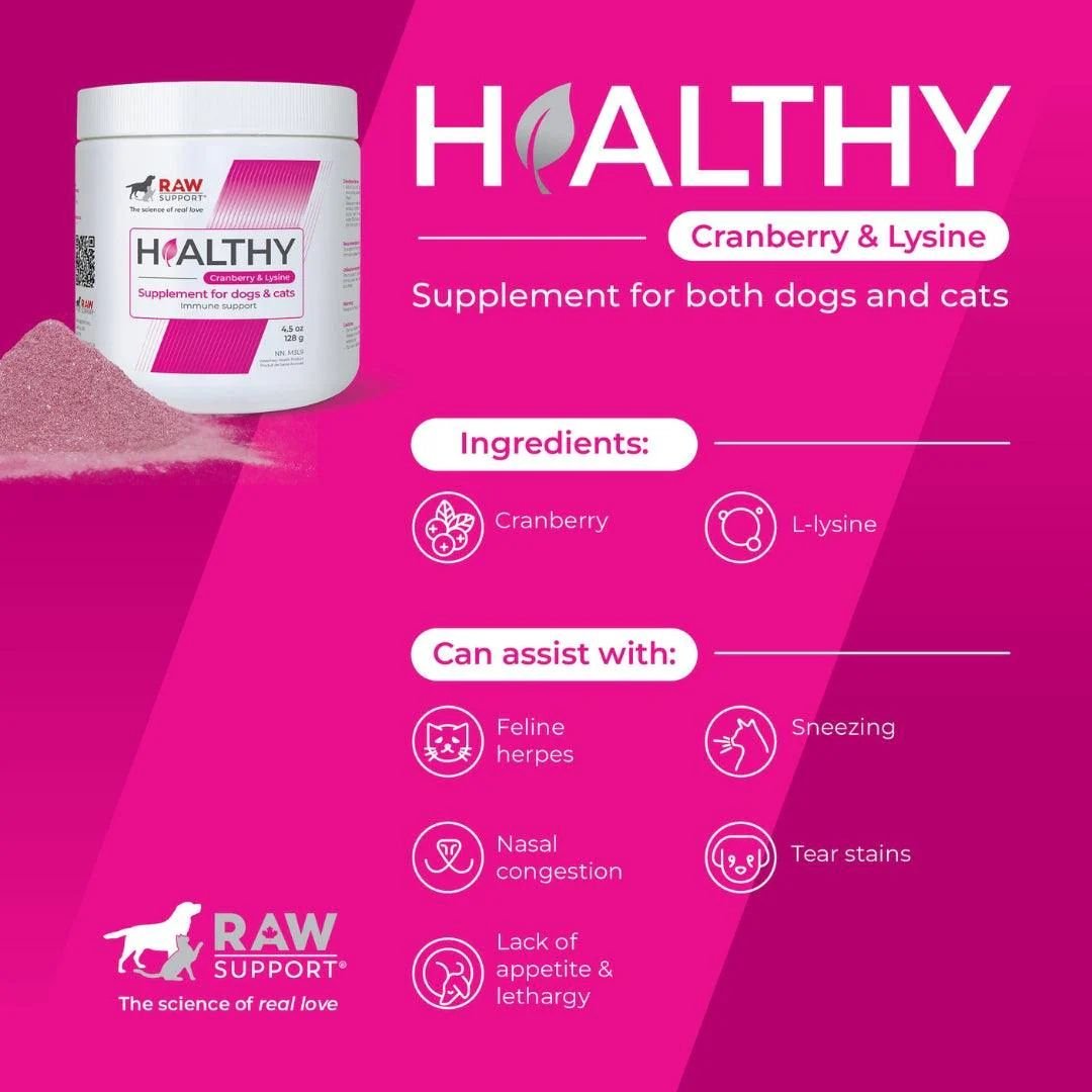 Raw Support Healing Supplement For Cats & Dogs - Pets Drug Mart