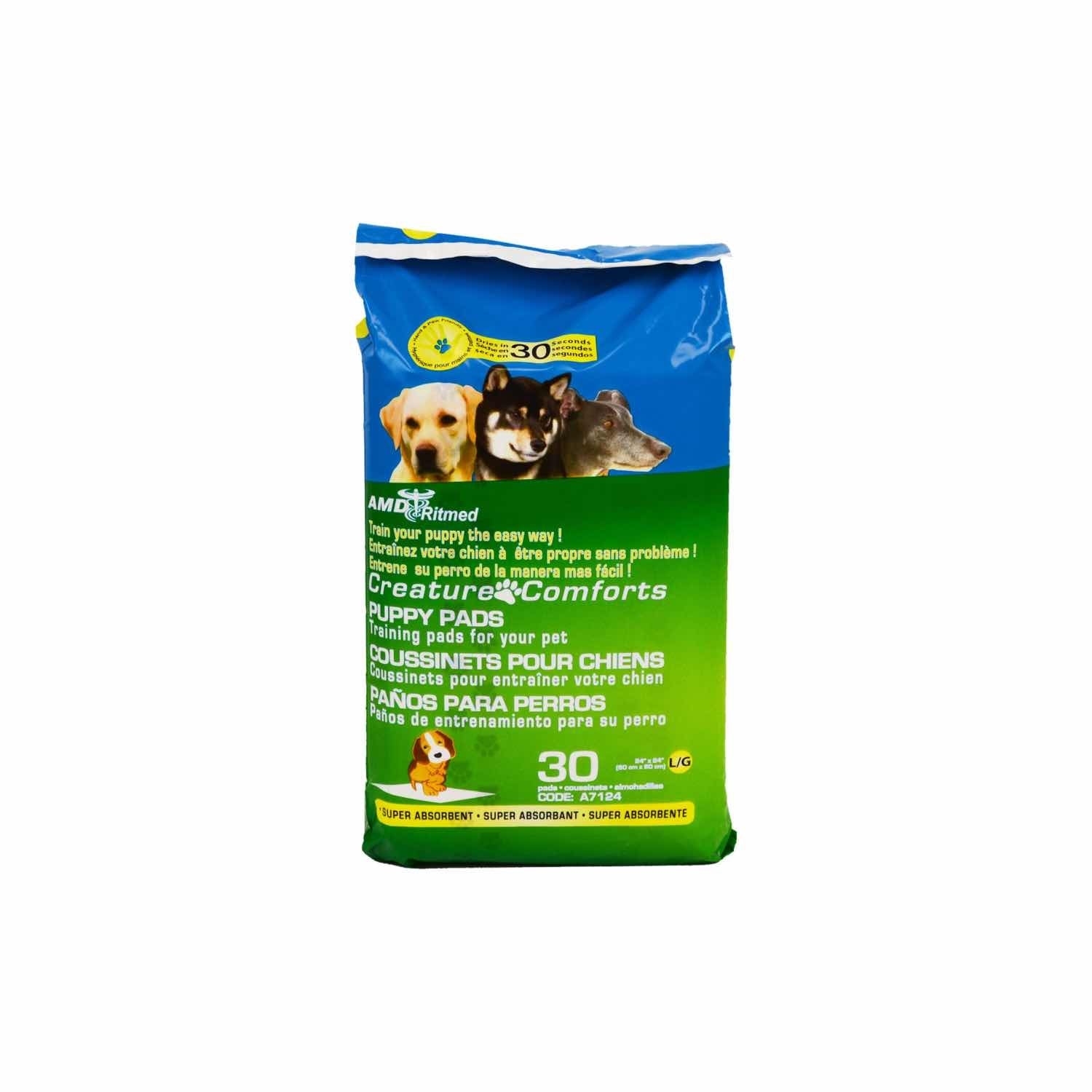 RiteMed Creature Comforts Puppy Training Pads - Pets Drug Mart