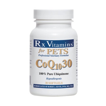 Rx Vitamins CoQ10 - 30 Coenzyme Q10 Supplement For Dogs & Cats - Pets Drug Mart