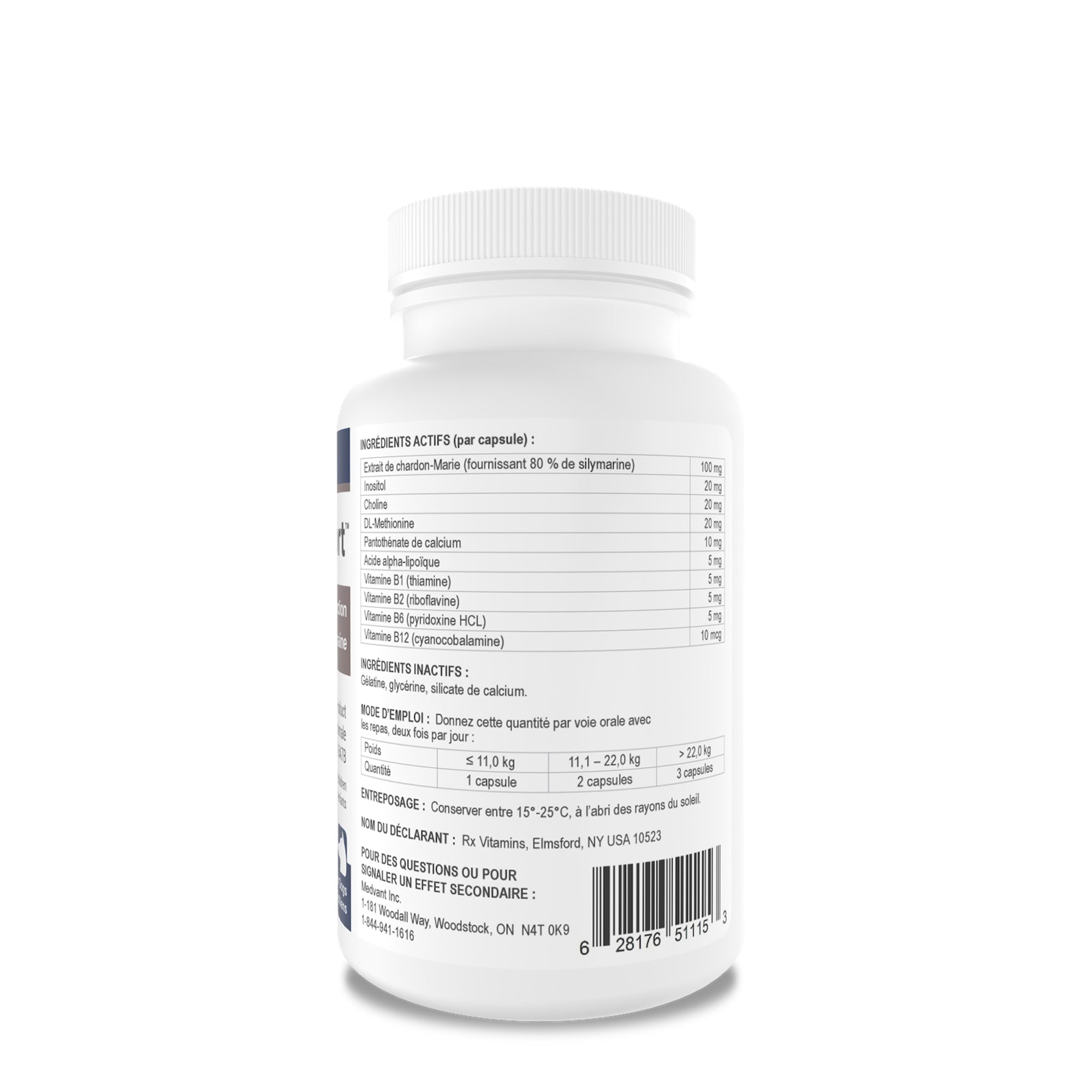 Rx Vitamins Hepato Support Capsules - Pets Drug Mart