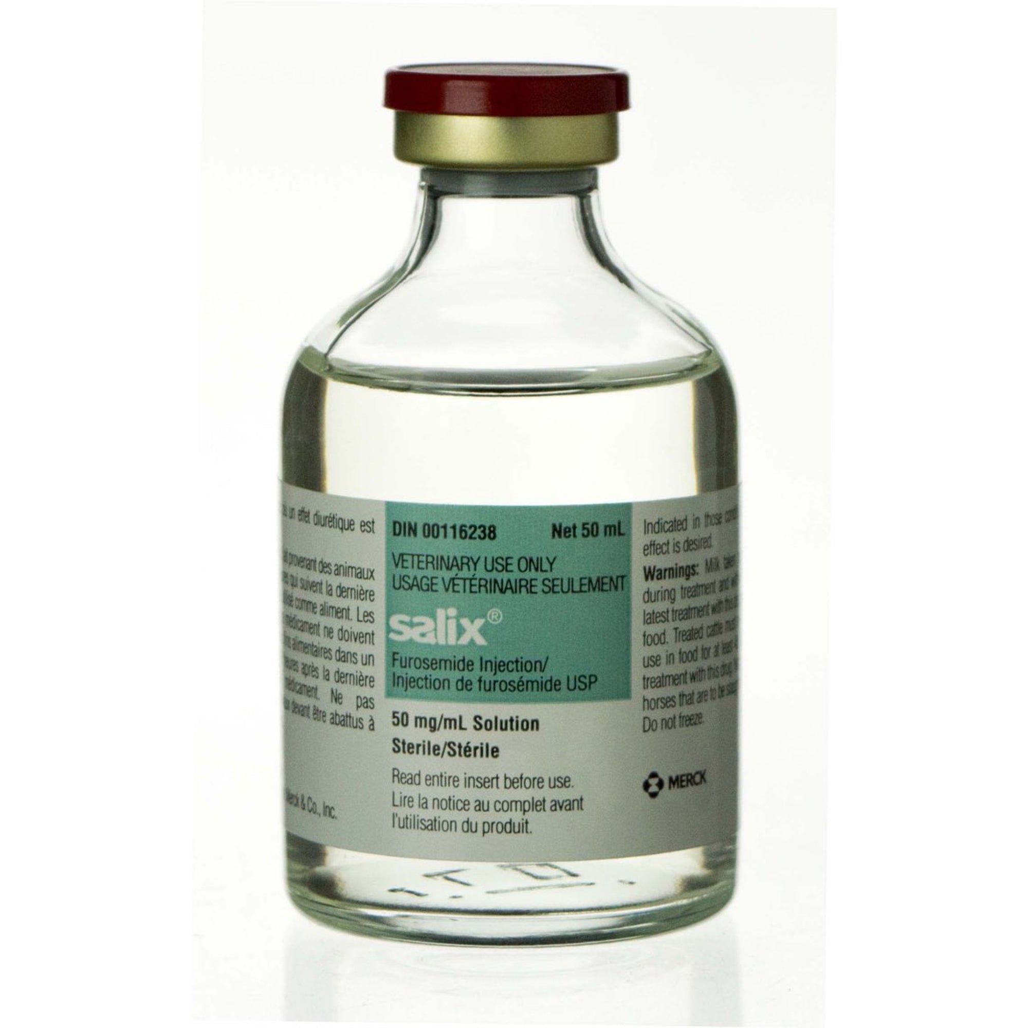 Salix (furosemide) 50 mg/mL Injectable Solution - Pets Drug Mart