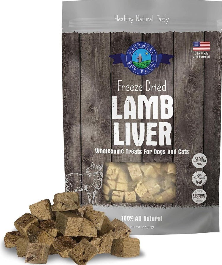 Shepherd Boy Farms Freeze Dried Lamb Liver For Cats & Dogs - Pets Drug Mart