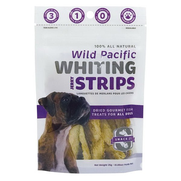 Snack21 Wild Pacific Whiting Jerky Strips for Dogs - Pets Drug Mart