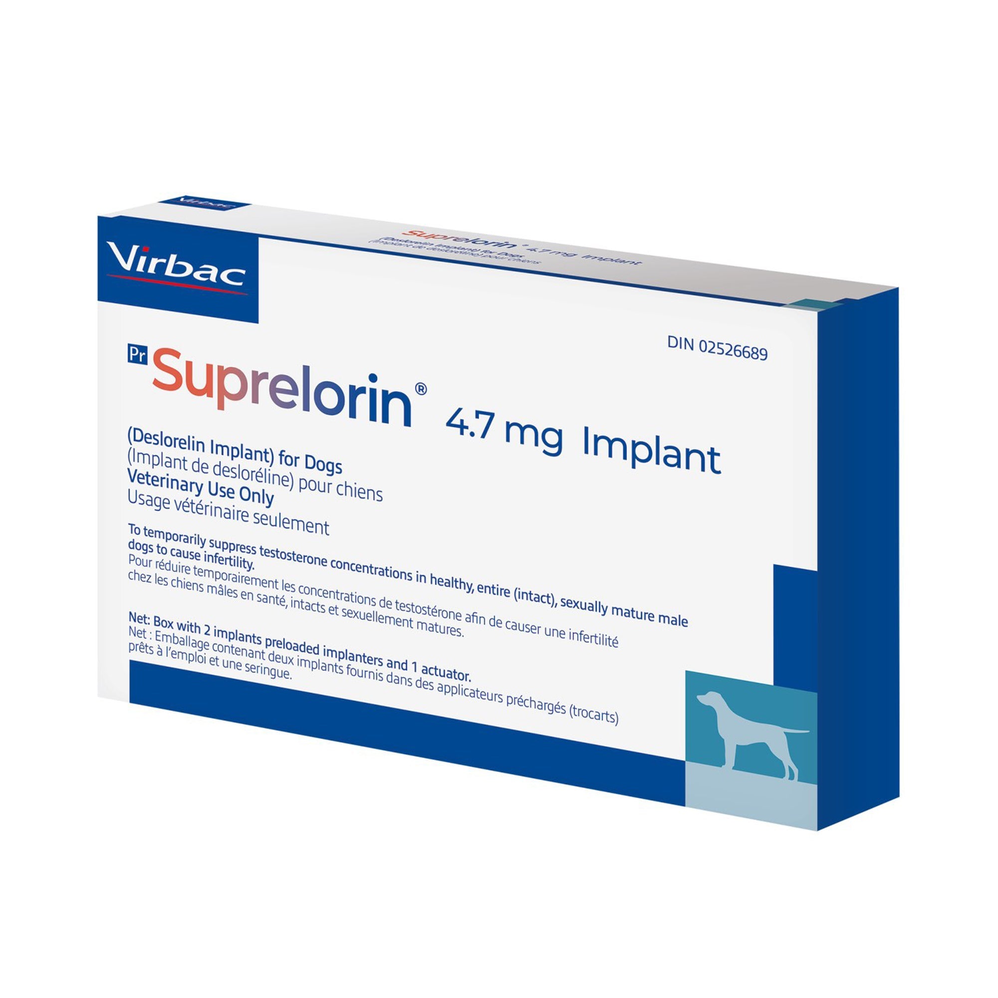 Suprelorin (deslorelin) 4.7 mg per implant - Pets Drug Mart