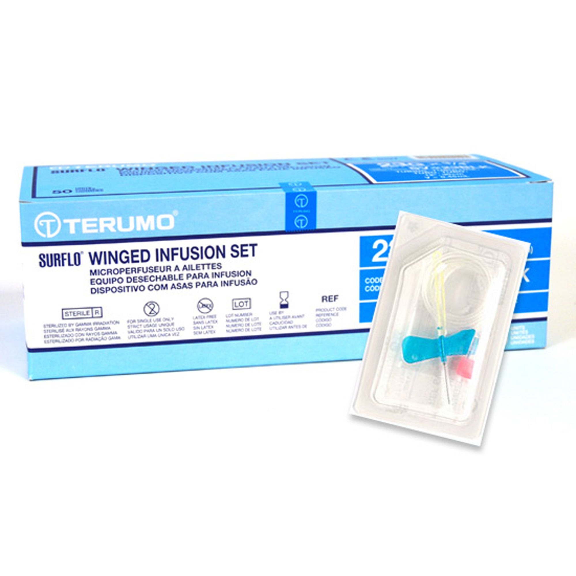 SURFLO Winged Infusion Set 18G x 3/4 Inch - Pets Drug Mart