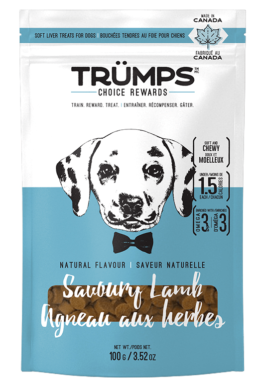 Trump's Choice Rewards Dog Treats Savoury Lamb - Pets Drug Mart