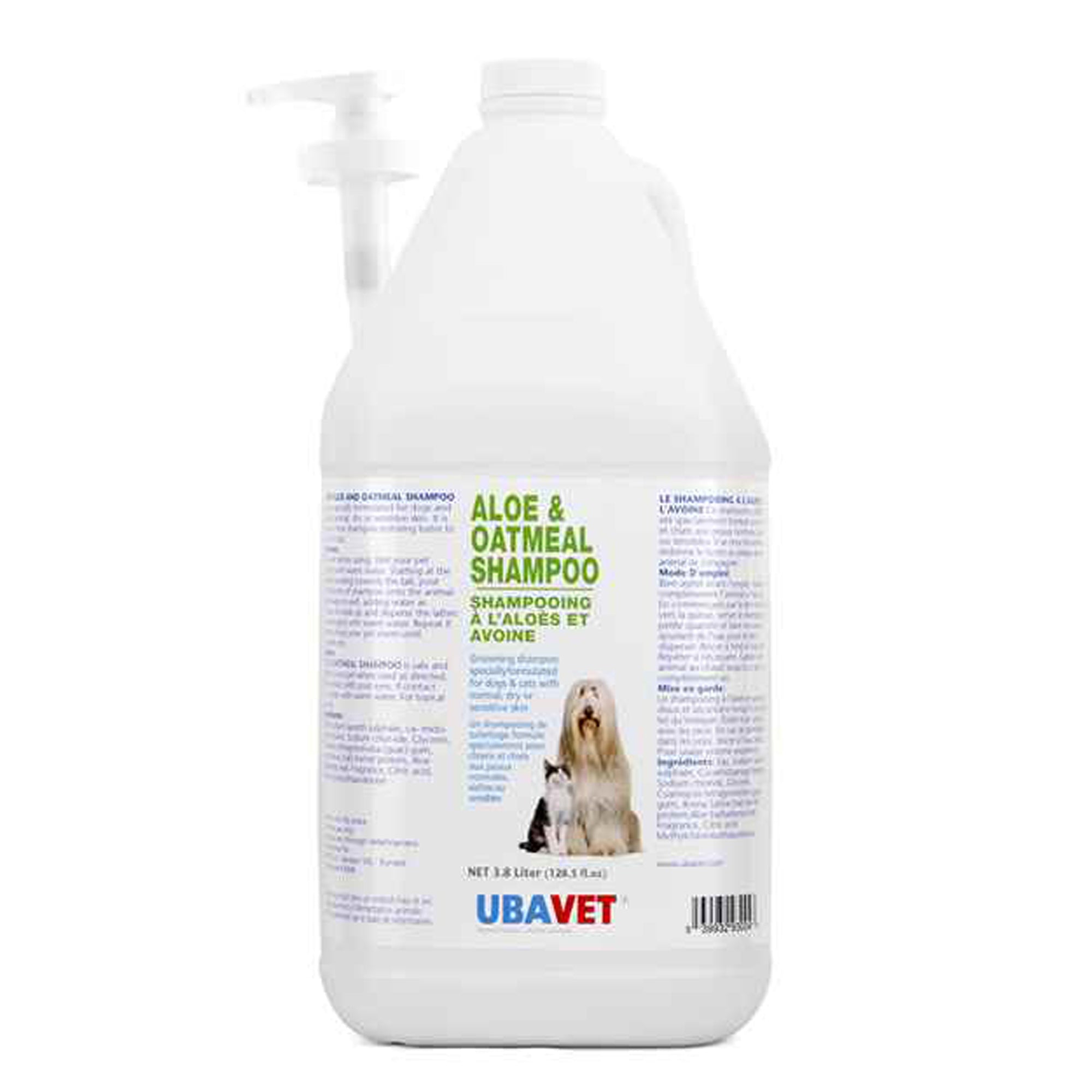 UbaVet Aloe & Oatmeal Shampoo - Pets Drug Mart