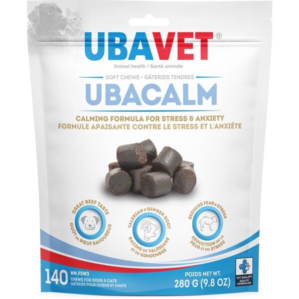 UbaVet UbaCalm Soft Chews with Colostrum - Pets Drug Mart