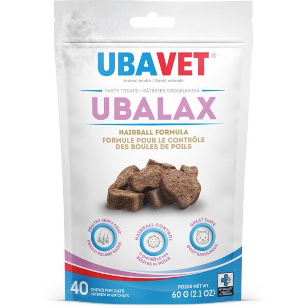 UbaVet UbaLax Hairball Relief Soft Chews - Pets Drug Mart