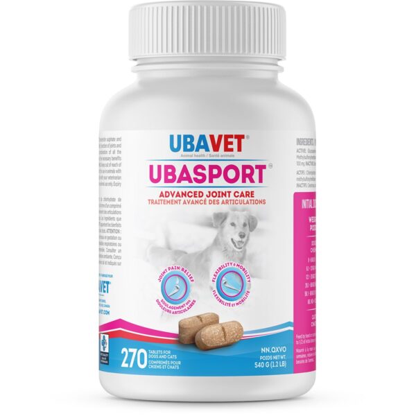 UbaVet UbaSport Advanced Joint Care Glucosamine HCL Tablets - Pets Drug Mart