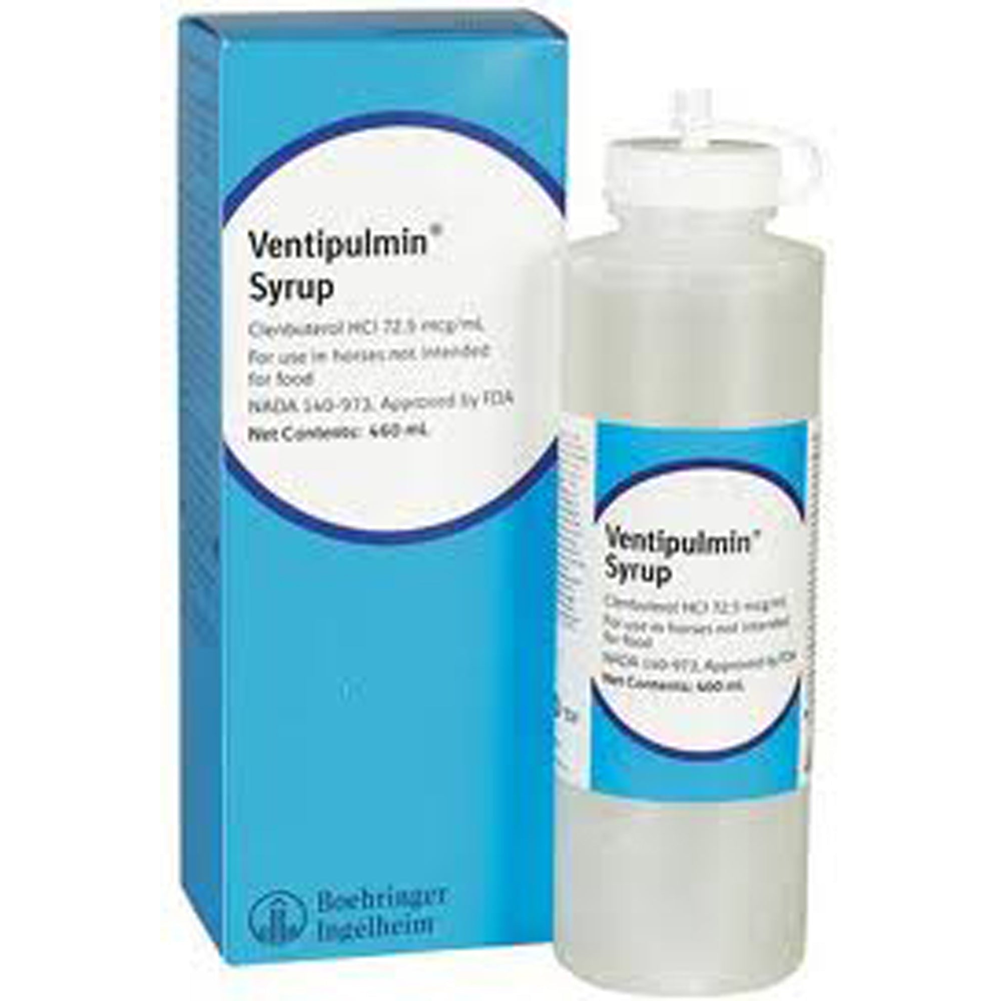 Ventipulmin (clenbuterol) 0.025 mg/mL Syrup - Pets Drug Mart