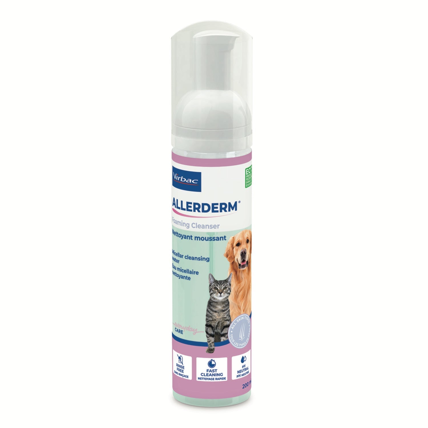 Virbac Allerderm Foaming Cleanser - Pets Drug Mart
