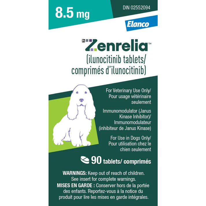 Zenrelia (Ilunocitinib) Allergy Relief Tablets for Dogs - Pets Drug Mart