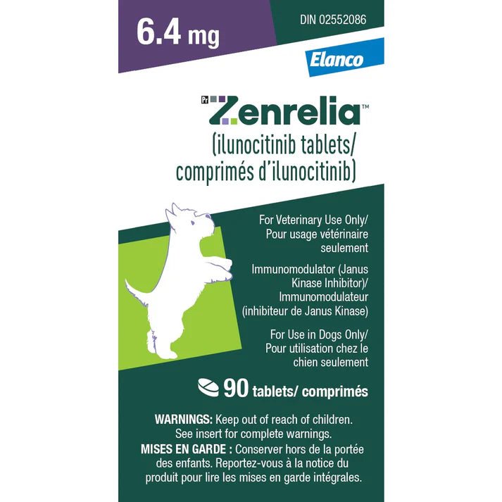 Zenrelia (Ilunocitinib) Allergy Relief Tablets for Dogs - Pets Drug Mart