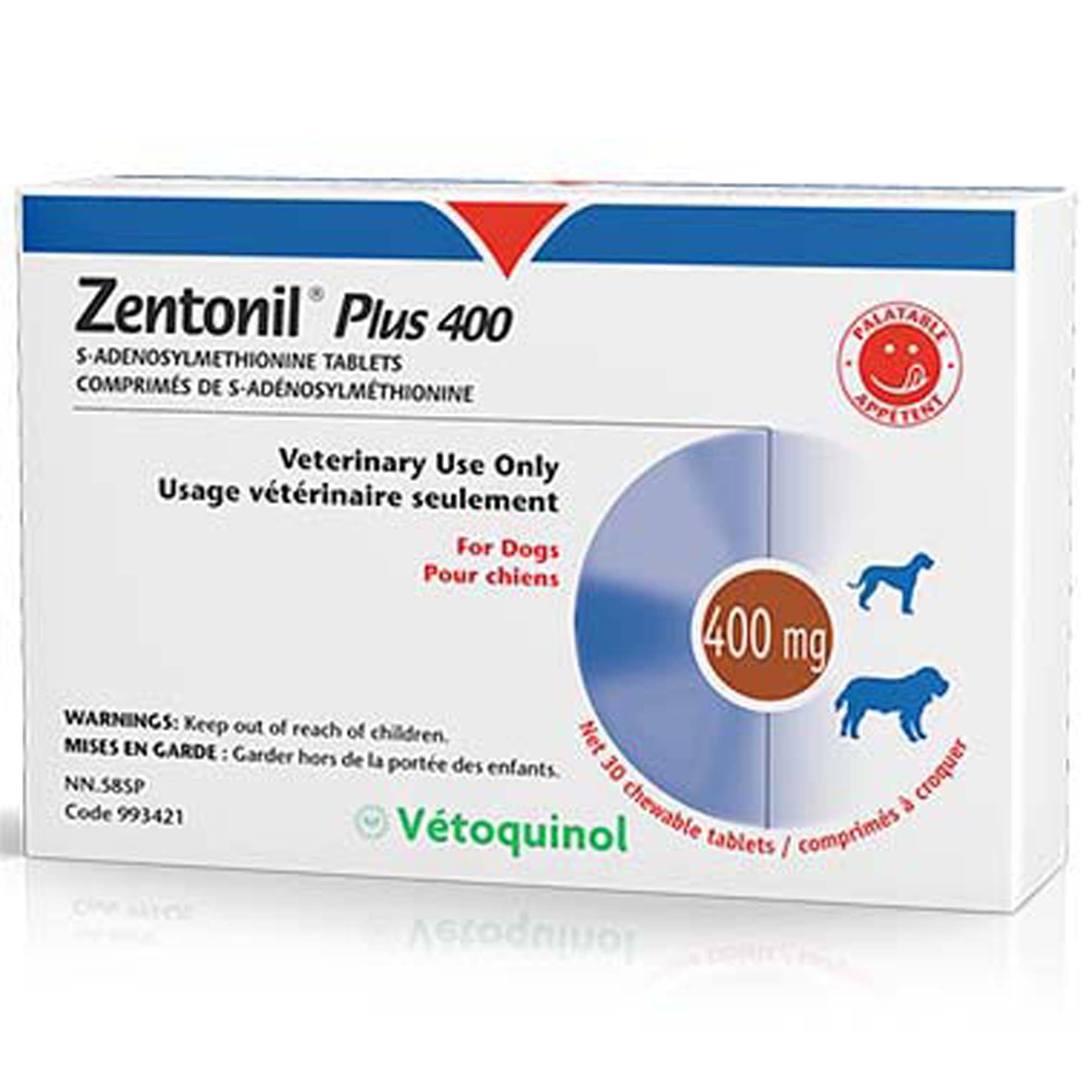 Zentonil Plus 400 Chewable Tablets For Dogs Over 10 Kg - Pets Drug Mart